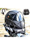 Octopus Net Rubber-Motorcycle Helmet Binding Net-Helmet Net - Helmet Rubber-Motorcycle Helmet Rubber 40X40 cm