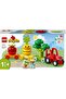 ® DUPLO® First Fruit Vegetable Tractor 10982 - Educational Toy Construction Set for Preschool (19 Pieces)
