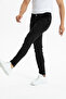 Men's Denim Pants Black Nail Detail Slim Fit Skinny Fit Lycra Buttoned Jeans - 5