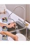 Kitchen Sink Faucet with Waterfall, New Design, New Matte Chrome Nickel with Spout Purification Outlet, 7 Years Warranty - 3
