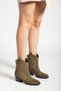 Women's Cowboy Boots - Embroidered Short Boots