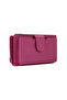 Genuine Leather Women's Wallet, with Phone Compartment |   Viva 3216 Pink - 2