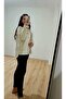 Women's Oversize Stone Detailed Shirt Jacket - 2