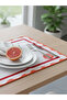 Colorful American Tablecloth - 35X45Cm - Set of 4 Suede American Tablecloth Set