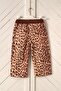 100% Cotton Relaxed Fit – Lace-Up, 100% Cotton Stretch Fabric Leopard Print Trousers - 5