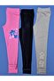 4-9 Years Winter Wool, Velvet and Cotton Triple Tights Set - 3