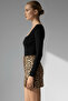 Women's Square Neck Slim Fit Long Sleeve Lycra Bodysuit - 3