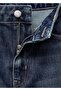 Mid-waist straight cut jeans - 7