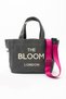 Canvas Ghost Grey Bloom London Bag - 2