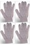 Therapy Pure Wool Fingered Bath Glove T-478 (Set of 4)