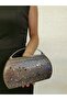 Women's Stone Platinum Handle, Chain Night, Evening Dress, Wedding, Engagement Bag - 4