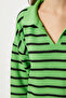 Polo Collar Knitwear Sweater Live Green Lus0005 - 4