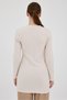 8132A Shoulder Button Detail Tunic Beige - 5