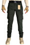 Khaki 214 Men's Cargo Pants Tactical Outdoor Combat with Pockets - 2
