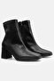 Women's Boots Blunt Toe Stretch Heeled Women's Boots - 2