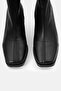 Women's Boots Blunt Toe Stretch Heeled Women's Boots - 3