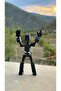 Mini 13 Aksiyon Figürü Robot Oyuncak 8cm Gri - 5