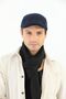 Winter Navy Blue Sports Cap - 3