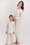 1432 Namast'Ay in Bed Creaming Women's Long Sleeve Pajamas Set - 6