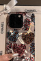iPhone 15 Pro Max Compatible Heart Leopard Pattern Hologram Imd Premium Phone Case - 5
