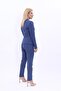 Single Button Classic Jacket & Slim Fit Trousers-Indigo - 1044510 - 4