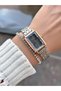 Steel Cord Milan Silver/Rose Women's Watch 3 Atm Waterproof 2 Years Warranty- Bracelet Gift - 6