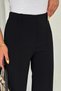 Women's High Waist Wide Leg Striped Stretchy Imported Fabric Trousers, New Season - 4