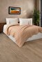 Single Person 3-Piece Embroidered Waffle Woven Pique Set-Gift Honeycomb Pique Legacy-Cappuccino