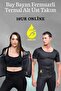 Thermal Suit (video) Zippered Short Sleeve Thermal Sauna Effect Suit Sauna Suit - 5