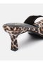 Mistress Leopard Cushioned Print Heels for Women - Vegan Leather Heels, 3 Inch Heel - 5
