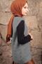 Buttoned Vest Bridal Vest - Glittery Mother's Vest - Gray - 3