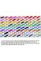 Touch Five 80 Colors Dual Tip Marker Pen Waterproof Professional for Arts Sketch Coloring - 5
