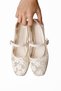 Women's Ballerina Flats Mesh Flower Embroidered Lightweight Comfortable Sole Stylish Ballerina Shoes Daily Women's Ballerinas - 2