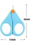 Baby Nail Clippers from - Plastic and Stainless Steel Nail Clippers with Case for Safe and Ea - 6
