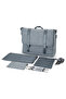 Dad's Diaper Bag w/ Changing Mat & Stroller Straps - Grey - 2