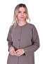 Invee 5732 Ribbed Mink Knitwear Cardigan
