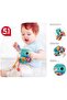 Bottle-Shaped Montessori Teether Toy for Toddlers – Sensory Learning Activity with Pull Str - 2