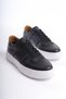 Genuine Leather Men's Sports Shoes & Sneakers Black -Mbkry650-S - 6
