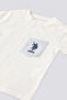 Baby Boy 2-Piece Short Sleeve T-shirt Set - Cream - 2