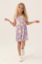 US Polo Assn Licensed Floral Dress Lilac Girl's Nightgown - 2