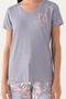 Plam Purple Women's Capri Suit - 4