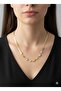Thick Italian Chain Zircon Stone Steel Necklace - 4