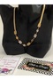 Thick Italian Chain Zircon Stone Steel Necklace - 5
