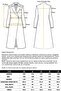 Hooded Punto Stitch Detailed Coat Taba 3102 - 8
