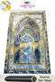 Luxury Velvet Prayer Rug Soft Non-Slip Prayer Mat