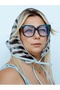وشاح قبعة منقوش بنقشة الحمار الوحشي من Betty Bands - إكسسوار رباط شعر - 2