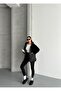Zarax Black Plush Coat - 6