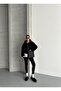 Zarax Black Plush Coat - 3