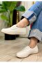 Women's Perforated Soft Leather Casual Shoes