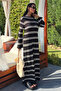 Back Low-Cut Spanish Sleeve Knitwear Dress 2848 - 5